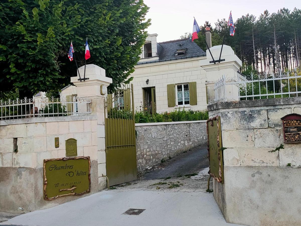 Bed and Breakfast Aux Trois Tilleuls Loches Exterior foto