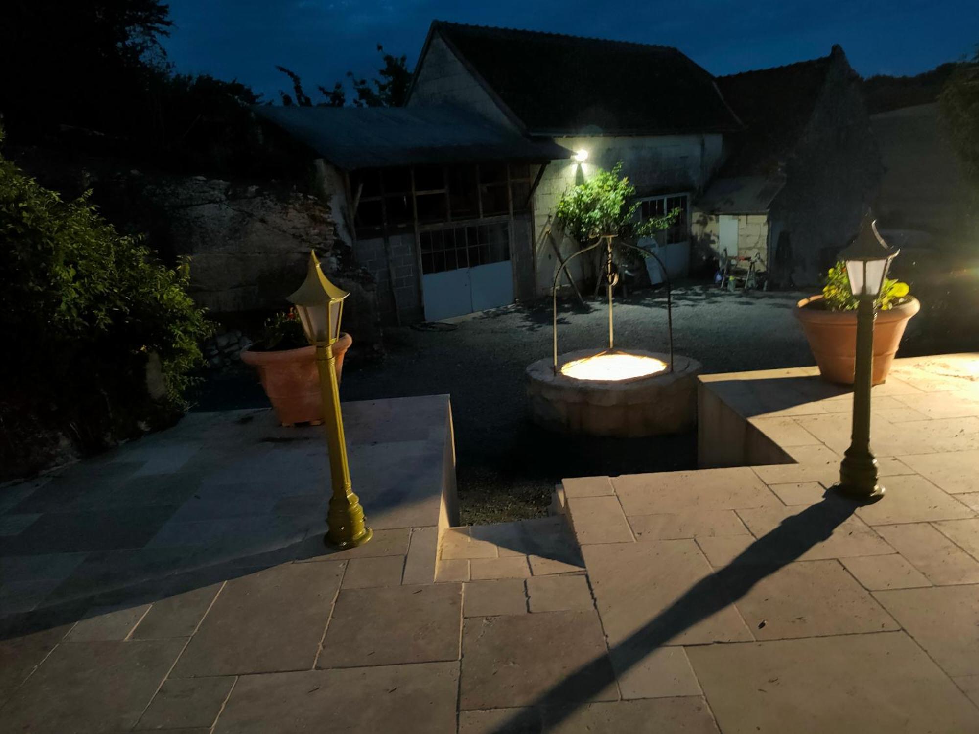 Bed and Breakfast Aux Trois Tilleuls Loches Exterior foto