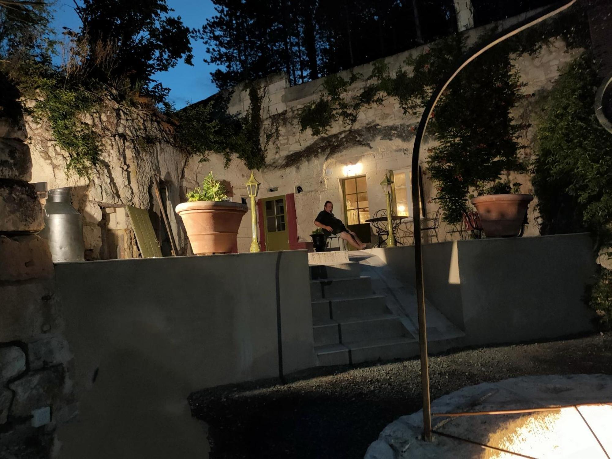 Bed and Breakfast Aux Trois Tilleuls Loches Exterior foto
